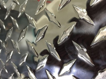 Lámina de aluminio a cuadros, acabado de molino, aleación serie 3000 y 5000