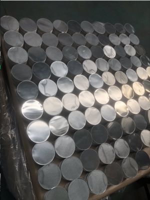 Círculos de aluminio plateado de larga duración 1050/1060 80-1600MM para proyectos domésticos