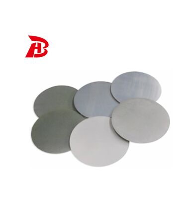 Brillante plata 1080/1100 Círculos de aleación de aluminio Discos de 0,3-6,0 mm de espesor para la renovación del hogar
