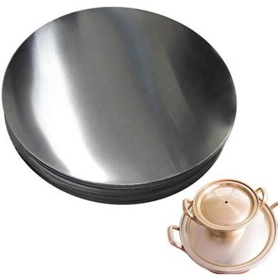 Accesorios de cocina fundidos laminados en caliente 1100 0,3 mm de aluminio de lámina circular película térmica