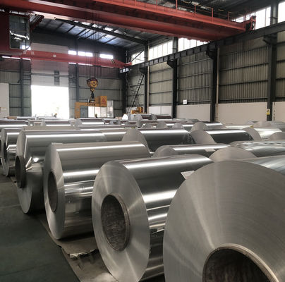 Bobina de aluminio personalizada de 0,3-6 mm de espesor para utensilios de cocina de alta gama con transporte marítimo robusto