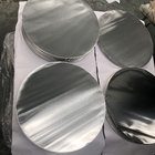Placa redonda de aluminio de plata modificada para requisitos particulares de la oblea de la aleación de la placa del disco del metal del círculo