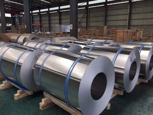 Banda de bobina de aluminio de 0,3-6 mm de espesor personalizada para utensilios de cocina de alta gama con transporte marítimo resistente