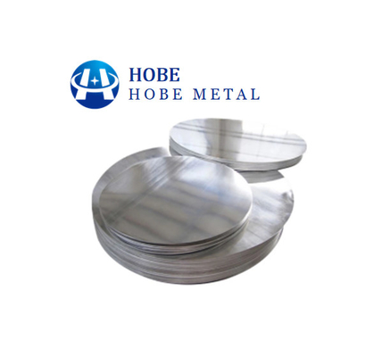 El molino acabó la placa circular de aluminio pintada 3000 series para el pote