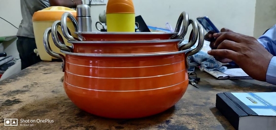 Buen Precio Mejor Venta Círculo de aluminio recubierto de color para la olla de almacenamiento