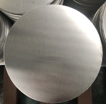 CC DC Materia prima Círculo de aluminio 1050 1060 3003 Aleación O H18 Temperatura Tamaño personalizado Disco de dibujo profundo