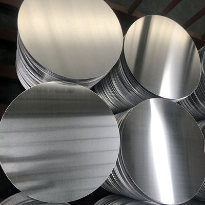 CC DC Materia prima Círculo de aluminio 1050 1060 3003 Aleación O H18 Temperatura Tamaño personalizado Disco de dibujo profundo