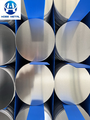 1050 10601 1070 1100 3003 Círculo de chapa de aluminio para cocinas a presión