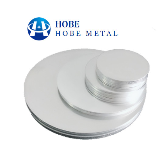 3003 3004 3005 3050 Serie Placas circulares de aluminio de chapa metálica para utensilios de cocina