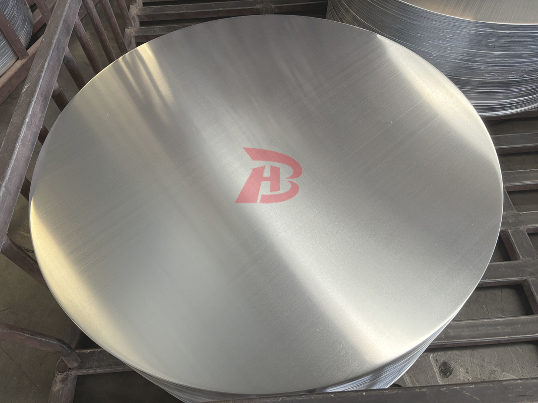 Venta caliente 1050 Serie 1000 O H12 H14 H18 Hoja de aluminio circular para hilar