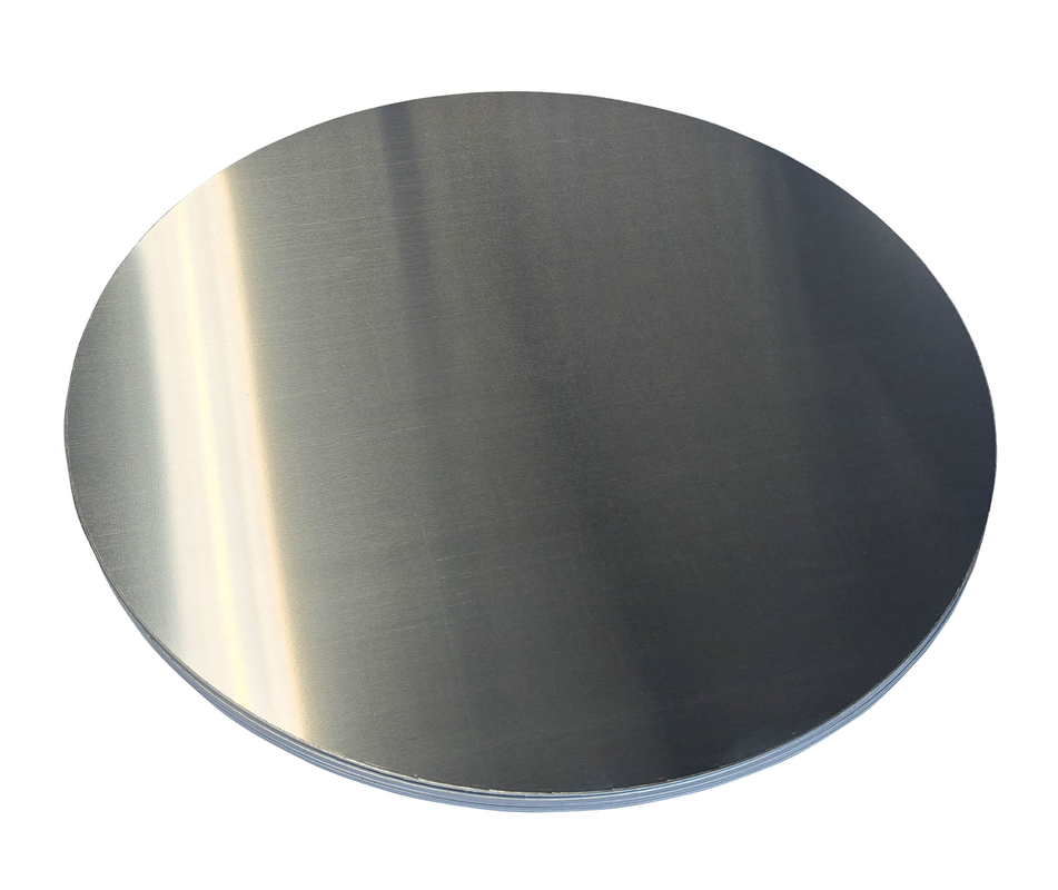 Patio de cocina 1100 Aluminio círculo en blanco de pulido de molino de acabado de 3 mm de espesor laminado en caliente disco de aluminio para utensilios de cocina
