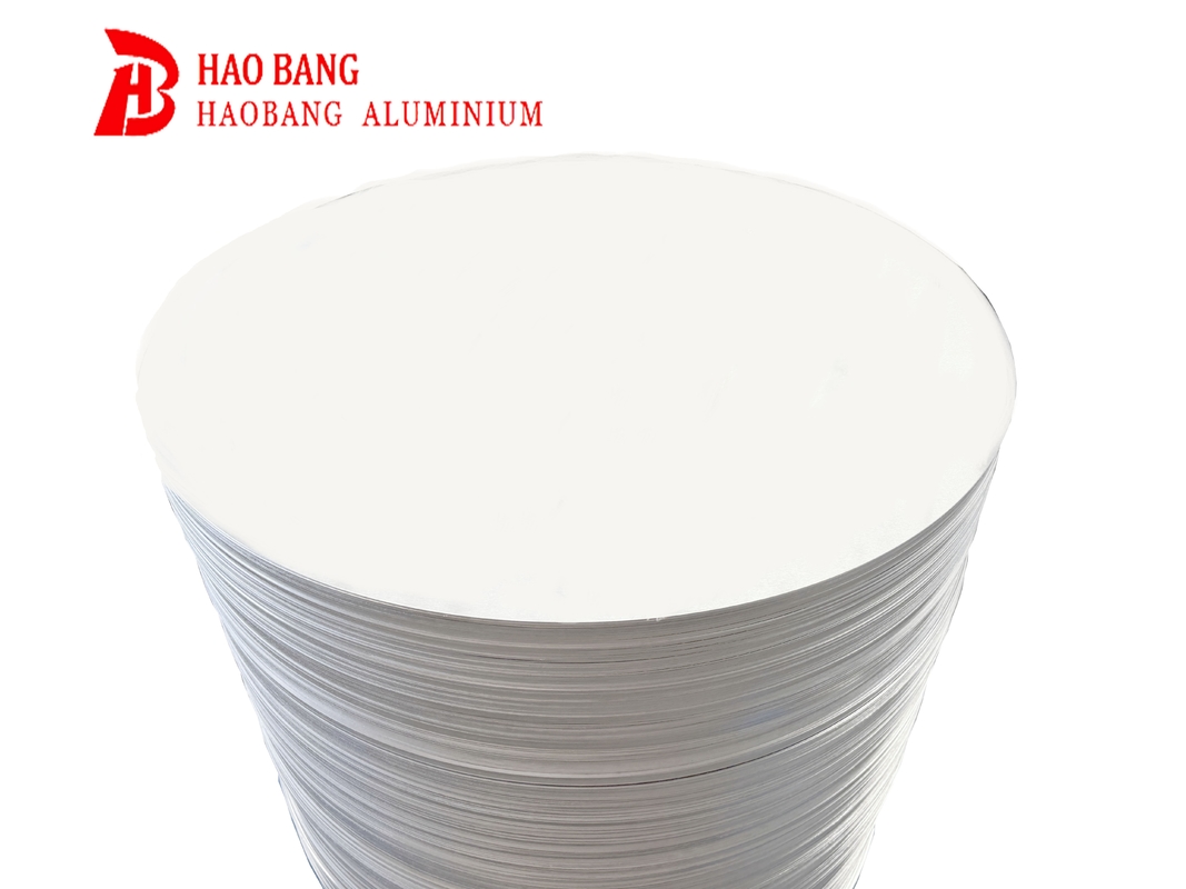 Discos de aluminio no adhesivo laminados en caliente 1050 1060 1070 1100 3003 3004, producción y procesamiento en fábrica, productos de alta calidad