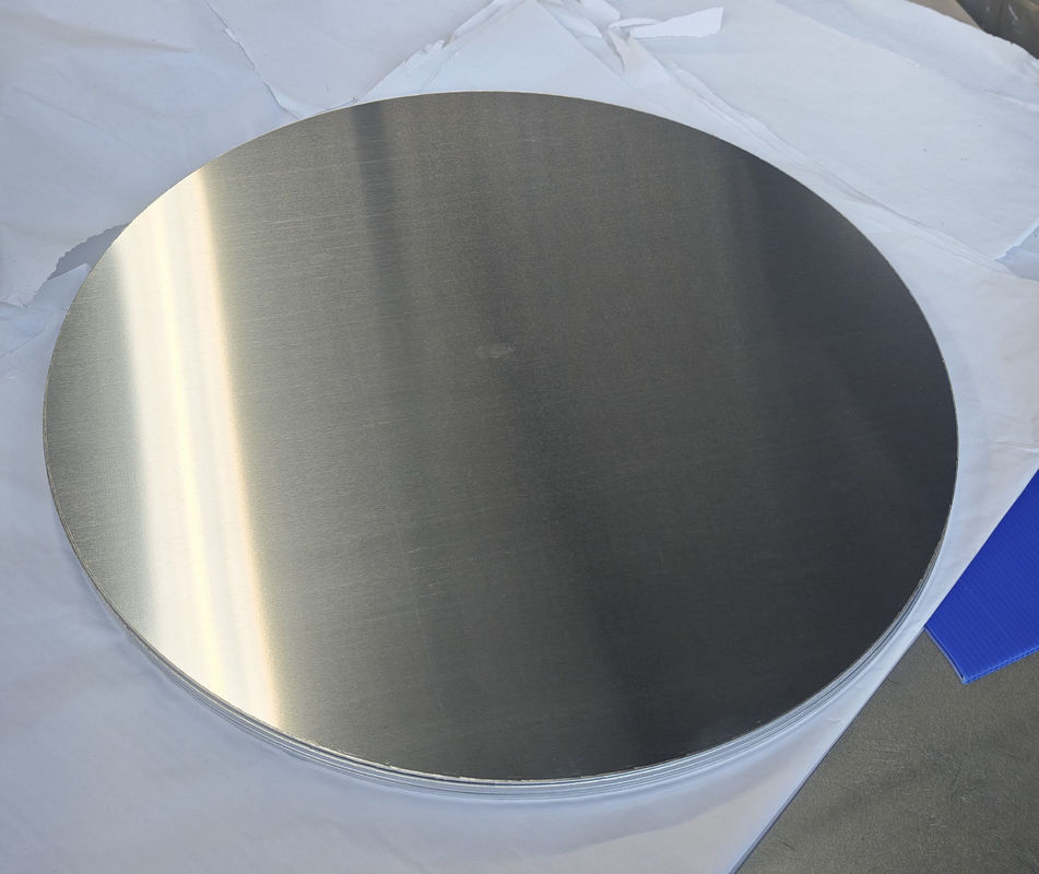 1050 1060 Disco circular de aluminio H12 Temperatura Profundidad de dibujo Resistencia a grietas Blank para macetas y sartenes de utensilios de cocina