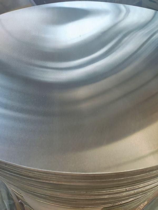 CC DC Materia prima Círculo de aluminio 1050 1060 3003 Aleación O H18 Temperatura Tamaño personalizado Disco de dibujo profundo