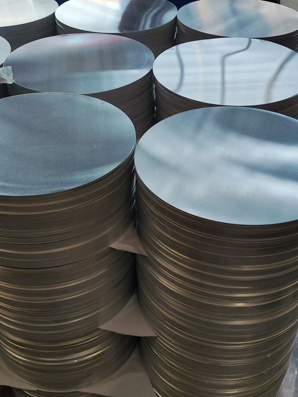 High-Shine Silvery Aluminum Circles 1050/1080 80-1600MM for Household Fixtures