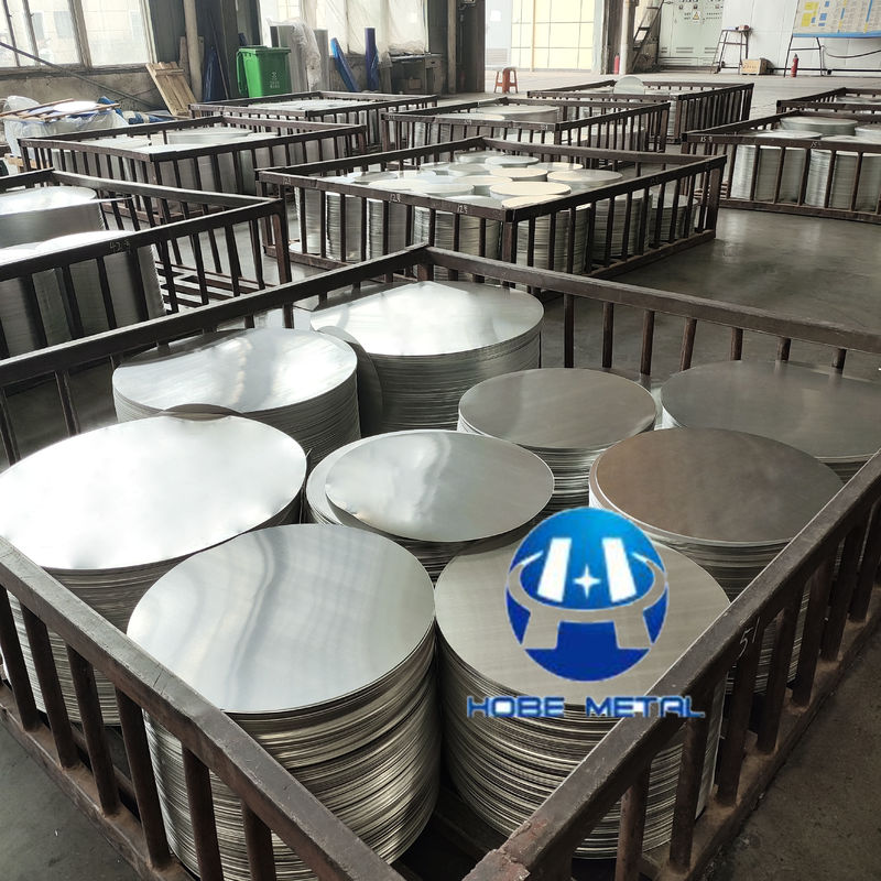 Discos circulares de aluminio personalizables para diversas aplicaciones de utensilios de cocina con espesores que van de 0,3 a 6 milímetros