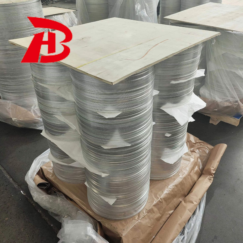 Smooth Surface High Flatness Aluminum Disc 1050 1060 3003 Alloy, 0.3–6mm Thick, Custom Size Aluminum Blank for Lamp Cover & Pots