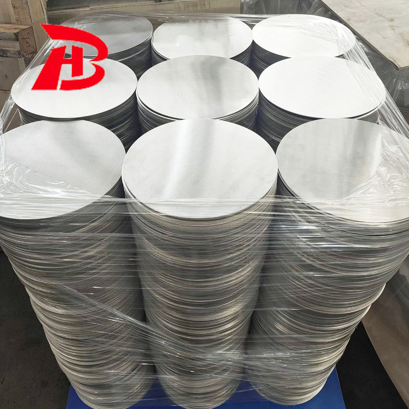 100–1000mm Dia H18 Temper Aluminum Circle Blank for Deep Drawing Cookware Stamping