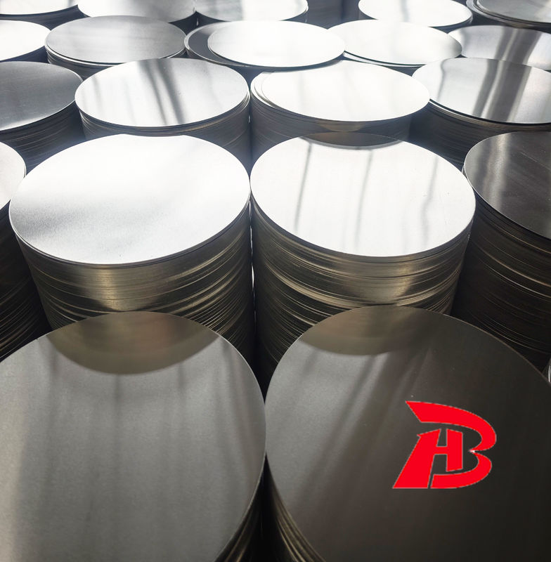 Discos circulares de aluminio personalizables para diversas aplicaciones de utensilios de cocina con espesores que van de 0,3 a 6 milímetros