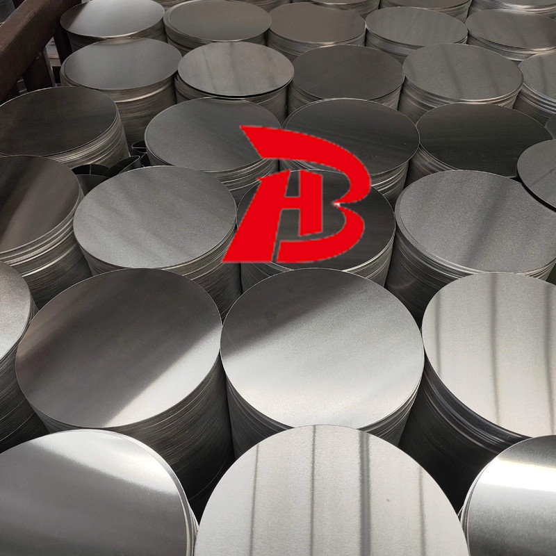 Círculo de aluminio personalizado de 100-1000 mm de diámetro con superficie lisa para estampado industrial de embutición profunda