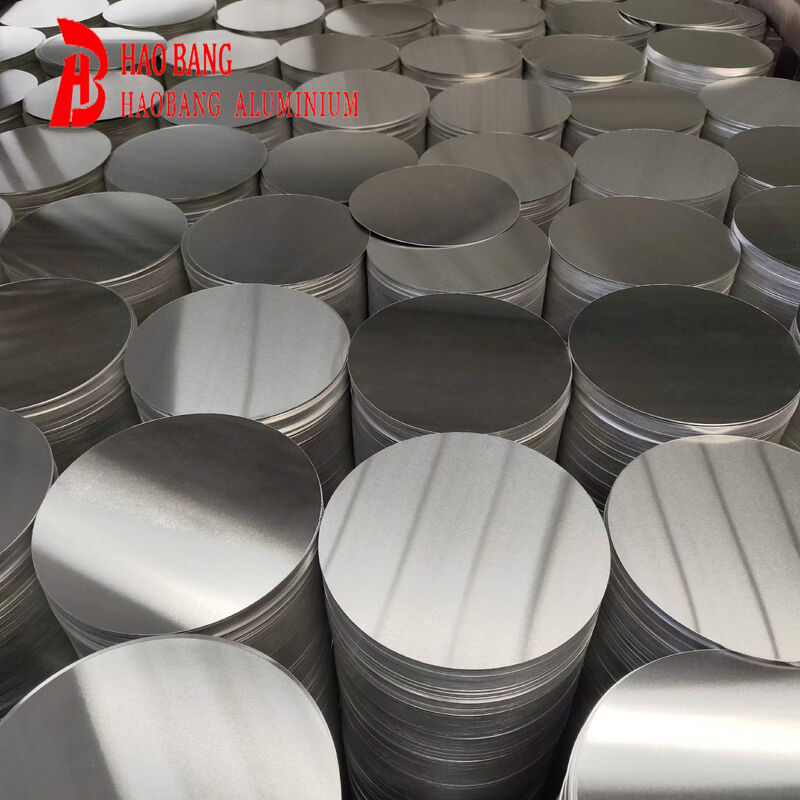 1050 1060 Aluminum Circle CC DC Material O H12 Temper Deep Drawing Crack Resistant Disc for Cookware Pots and Pans