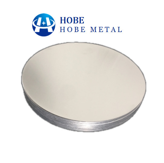 Patio de cocina 1100 Aluminio círculo en blanco de pulido de molino de acabado de 3 mm de espesor laminado en caliente disco de aluminio para utensilios de cocina