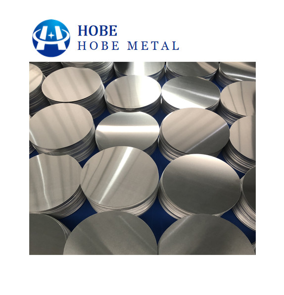 1060 3003 5052 Círculo de aluminio de aleación de 80 mm-1600 mm de diámetro para señales de advertencia vial