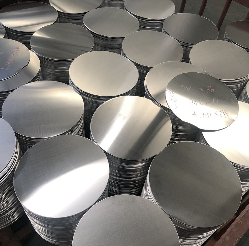 CC DC Materia prima Círculo de aluminio 1050 1060 3003 Aleación O H18 Temperatura Tamaño personalizado Disco de dibujo profundo