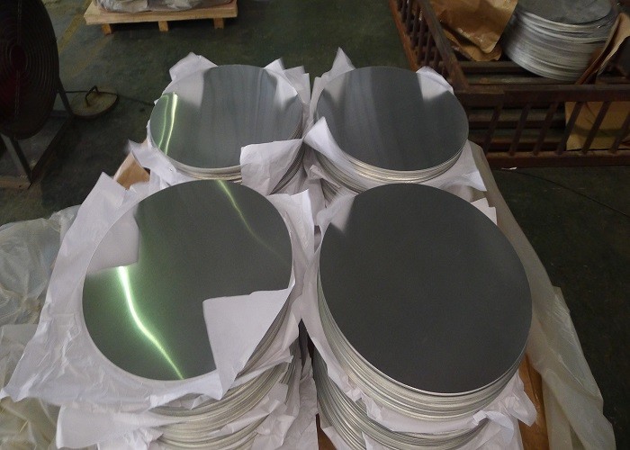 Revestido libre de oxígeno del genio de la placa del círculo del aluminio del Cookware 3003 de la presión HO