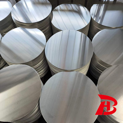 Círculo de aluminio personalizado 100-1000 mm de diámetro Superficie lisa Dibujo profundo para estampado industrial