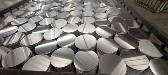 Alto plano 1050/3003 Disco de aleación de aluminio resistente a grietas con diámetro personalizado para estampado industrial
