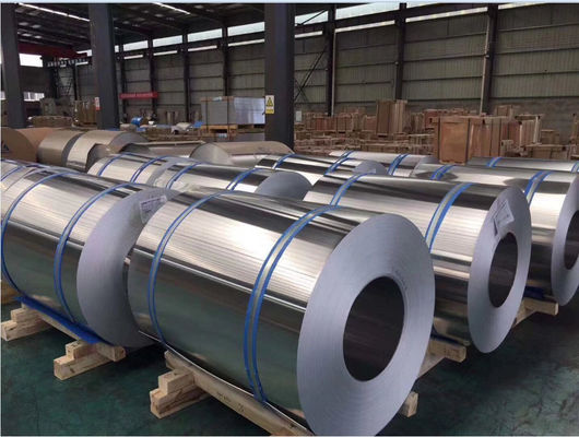 Banda de bobina de aluminio de 0,3-6 mm de espesor personalizada para utensilios de cocina de alta gama con transporte marítimo resistente